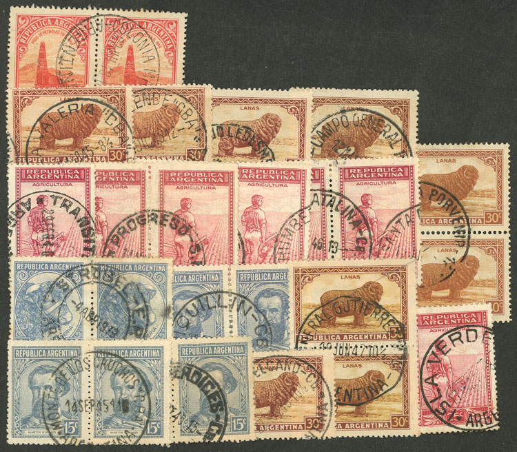 Lot 1505 - Argentina Lots and Collections - Guillermo Jalil - Philatino Auction # 2348 ARGENTINA: General auction with material of all periods, including rarities Lot 1505 - Argentina Lots and Collections - Guillermo Jalil - Philatino Auction # 2348 ARGENTINA: General auction with material of all periods, including rarities
