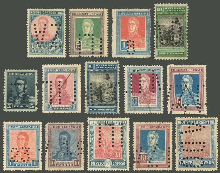 Lot 1494 - Argentina Lots and Collections -  Guillermo Jalil - Philatino Auction # 2348 ARGENTINA: General auction with material of all periods, including rarities