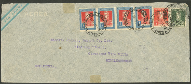 Lot 1366 - Argentina postal history - Guillermo Jalil - Philatino Auction # 2348 ARGENTINA: General auction with material of all periods, including rarities Lot 1366 - Argentina postal history - Guillermo Jalil - Philatino Auction # 2348 ARGENTINA: General auction with material of all periods, including rarities