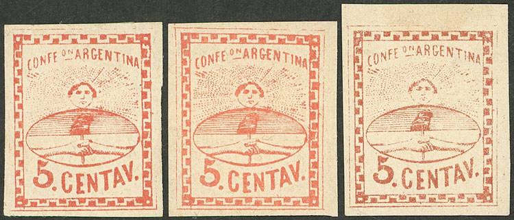 Lot 76 - Argentina confederation - Guillermo Jalil - Philatino Auction # 2348 ARGENTINA: General auction with material of all periods, including rarities Lot 76 - Argentina confederation - Guillermo Jalil - Philatino Auction # 2348 ARGENTINA: General auction with material of all periods, including rarities