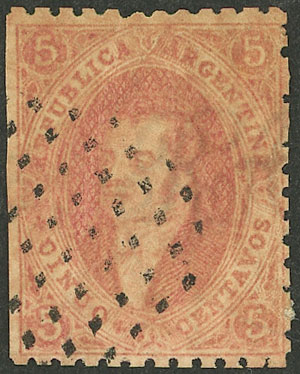 Lot 108 - Argentina rivadavias -  Guillermo Jalil - Philatino Auction # 2348 ARGENTINA: General auction with material of all periods, including rarities