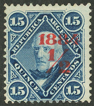 Lot 216 - Argentina general issues - Guillermo Jalil - Philatino Auction # 2348 ARGENTINA: General auction with material of all periods, including rarities Lot 216 - Argentina general issues - Guillermo Jalil - Philatino Auction # 2348 ARGENTINA: General auction with material of all periods, including rarities