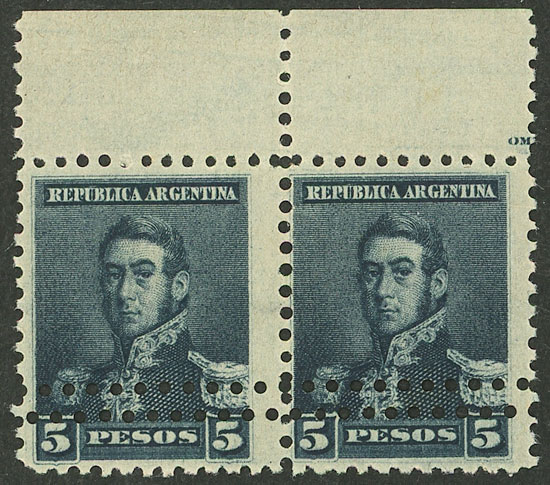 Lot 288 - Argentina general issues -  Guillermo Jalil - Philatino Auction # 2348 ARGENTINA: General auction with material of all periods, including rarities