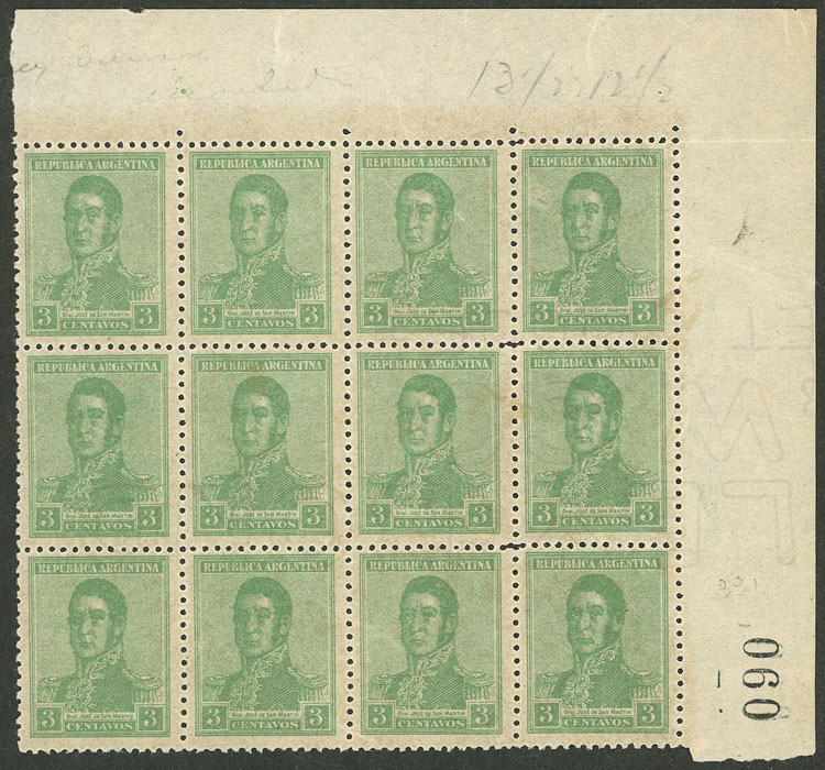 Lot 388 - Argentina general issues - Guillermo Jalil - Philatino Auction # 2348 ARGENTINA: General auction with material of all periods, including rarities Lot 388 - Argentina general issues - Guillermo Jalil - Philatino Auction # 2348 ARGENTINA: General auction with material of all periods, including rarities