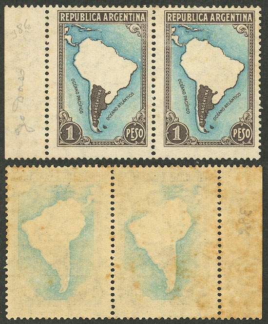 Lot 487 - Argentina general issues - Guillermo Jalil - Philatino Auction # 2348 ARGENTINA: General auction with material of all periods, including rarities Lot 487 - Argentina general issues - Guillermo Jalil - Philatino Auction # 2348 ARGENTINA: General auction with material of all periods, including rarities