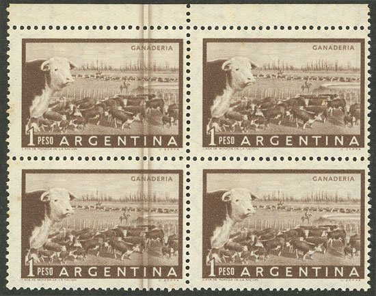 Lot 690 - Argentina general issues -  Guillermo Jalil - Philatino Auction # 2348 ARGENTINA: General auction with material of all periods, including rarities