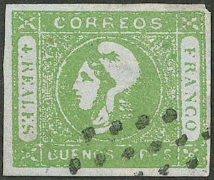Lot 35 - Argentina cabecitas - Guillermo Jalil - Philatino Auction # 2348 ARGENTINA: General auction with material of all periods, including rarities Lot 35 - Argentina cabecitas - Guillermo Jalil - Philatino Auction # 2348 ARGENTINA: General auction with material of all periods, including rarities