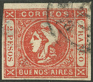 Lot 39 - Argentina cabecitas - Guillermo Jalil - Philatino Auction # 2348 ARGENTINA: General auction with material of all periods, including rarities Lot 39 - Argentina cabecitas - Guillermo Jalil - Philatino Auction # 2348 ARGENTINA: General auction with material of all periods, including rarities