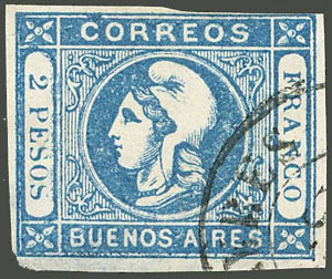 Lot 41 - Argentina cabecitas - Guillermo Jalil - Philatino Auction # 2348 ARGENTINA: General auction with material of all periods, including rarities Lot 41 - Argentina cabecitas - Guillermo Jalil - Philatino Auction # 2348 ARGENTINA: General auction with material of all periods, including rarities