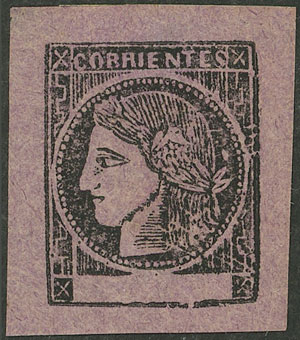 Lot 50 - Argentina corrientes - Guillermo Jalil - Philatino Auction # 2348 ARGENTINA: General auction with material of all periods, including rarities Lot 50 - Argentina corrientes - Guillermo Jalil - Philatino Auction # 2348 ARGENTINA: General auction with material of all periods, including rarities