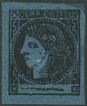 Lot 54 - Argentina corrientes -  Guillermo Jalil - Philatino Auction # 2348 ARGENTINA: General auction with material of all periods, including rarities