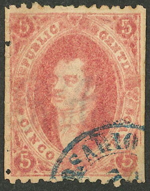 Lot 97 - Argentina rivadavia - Guillermo Jalil - Philatino Auction # 2348 ARGENTINA: General auction with material of all periods, including rarities Lot 97 - Argentina rivadavia - Guillermo Jalil - Philatino Auction # 2348 ARGENTINA: General auction with material of all periods, including rarities
