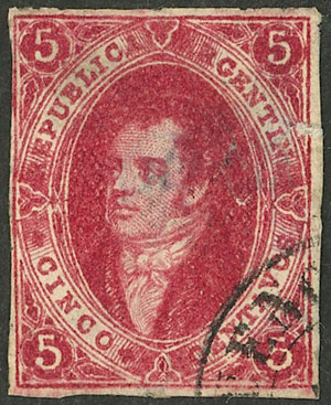 Lot 151 - Argentina rivadavias -  Guillermo Jalil - Philatino Auction # 2348 ARGENTINA: General auction with material of all periods, including rarities