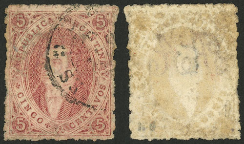 Lot 156 - Argentina rivadavias -  Guillermo Jalil - Philatino Auction # 2348 ARGENTINA: General auction with material of all periods, including rarities