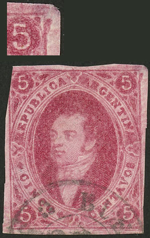 Lot 158 - Argentina rivadavias -  Guillermo Jalil - Philatino Auction # 2348 ARGENTINA: General auction with material of all periods, including rarities