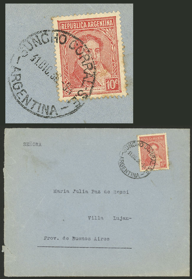 Lot 1371 - Argentina postal history - Guillermo Jalil - Philatino Auction # 2348 ARGENTINA: General auction with material of all periods, including rarities Lot 1371 - Argentina postal history - Guillermo Jalil - Philatino Auction # 2348 ARGENTINA: General auction with material of all periods, including rarities