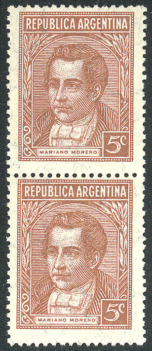 Lot 474 - Argentina general issues -  Guillermo Jalil - Philatino Auction # 2348 ARGENTINA: General auction with material of all periods, including rarities