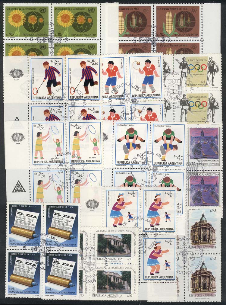 Lot 976 - Argentina general issues - Guillermo Jalil - Philatino Auction # 2348 ARGENTINA: General auction with material of all periods, including rarities Lot 976 - Argentina general issues - Guillermo Jalil - Philatino Auction # 2348 ARGENTINA: General auction with material of all periods, including rarities