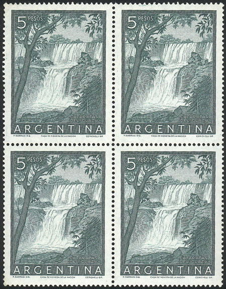 Lot 697 - Argentina general issues -  Guillermo Jalil - Philatino Auction # 2348 ARGENTINA: General auction with material of all periods, including rarities