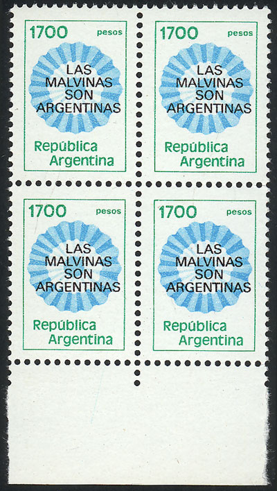 Lot 966 - Argentina general issues - Guillermo Jalil - Philatino Auction # 2348 ARGENTINA: General auction with material of all periods, including rarities Lot 966 - Argentina general issues - Guillermo Jalil - Philatino Auction # 2348 ARGENTINA: General auction with material of all periods, including rarities