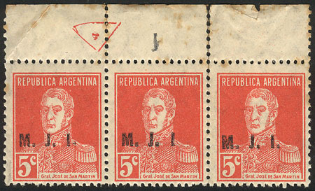 Lot 1203 - Argentina official stamps - Guillermo Jalil - Philatino Auction # 2348 ARGENTINA: General auction with material of all periods, including rarities Lot 1203 - Argentina official stamps - Guillermo Jalil - Philatino Auction # 2348 ARGENTINA: General auction with material of all periods, including rarities