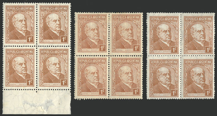 Lot 465 - Argentina general issues -  Guillermo Jalil - Philatino Auction # 2348 ARGENTINA: General auction with material of all periods, including rarities