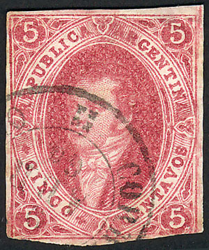 Lot 161 - Argentina rivadavias -  Guillermo Jalil - Philatino Auction # 2348 ARGENTINA: General auction with material of all periods, including rarities