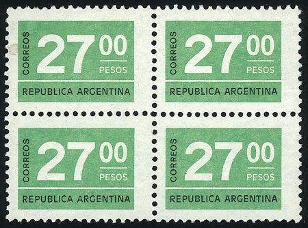 Lot 883 - Argentina general issues - Guillermo Jalil - Philatino Auction # 2348 ARGENTINA: General auction with material of all periods, including rarities Lot 883 - Argentina general issues - Guillermo Jalil - Philatino Auction # 2348 ARGENTINA: General auction with material of all periods, including rarities