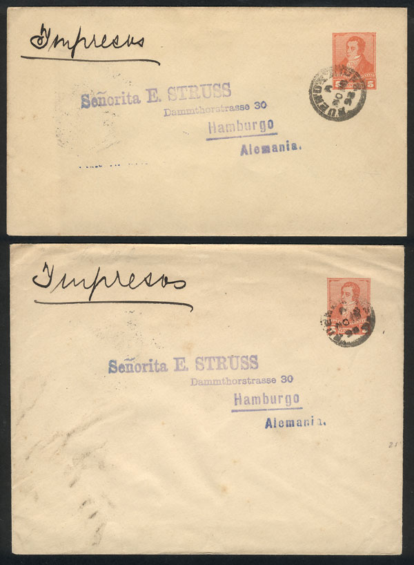 Lot 1349 - Argentina postal history - Guillermo Jalil - Philatino Auction # 2348 ARGENTINA: General auction with material of all periods, including rarities Lot 1349 - Argentina postal history - Guillermo Jalil - Philatino Auction # 2348 ARGENTINA: General auction with material of all periods, including rarities