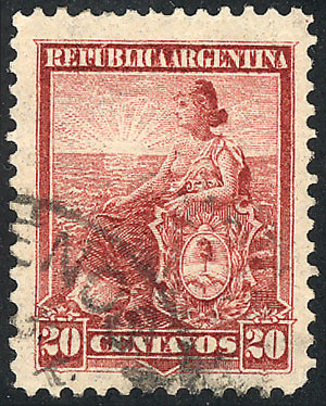 Lot 322 - Argentina general issues - Guillermo Jalil - Philatino Auction # 2348 ARGENTINA: General auction with material of all periods, including rarities Lot 322 - Argentina general issues - Guillermo Jalil - Philatino Auction # 2348 ARGENTINA: General auction with material of all periods, including rarities