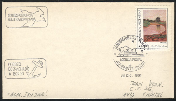 Lot 28 - argentine antarctica postal history - Guillermo Jalil - Philatino Auction # 2348 ARGENTINA: General auction with material of all periods, including rarities Lot 28 - argentine antarctica postal history - Guillermo Jalil - Philatino Auction # 2348 ARGENTINA: General auction with material of all periods, including rarities