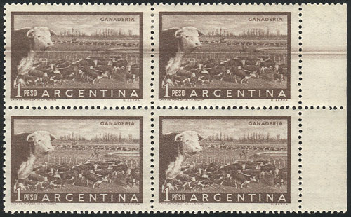Lot 691 - Argentina general issues -  Guillermo Jalil - Philatino Auction # 2348 ARGENTINA: General auction with material of all periods, including rarities