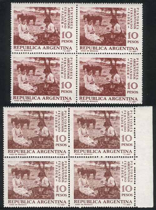 Lot 822 - Argentina general issues - Guillermo Jalil - Philatino Auction # 2348 ARGENTINA: General auction with material of all periods, including rarities Lot 822 - Argentina general issues - Guillermo Jalil - Philatino Auction # 2348 ARGENTINA: General auction with material of all periods, including rarities