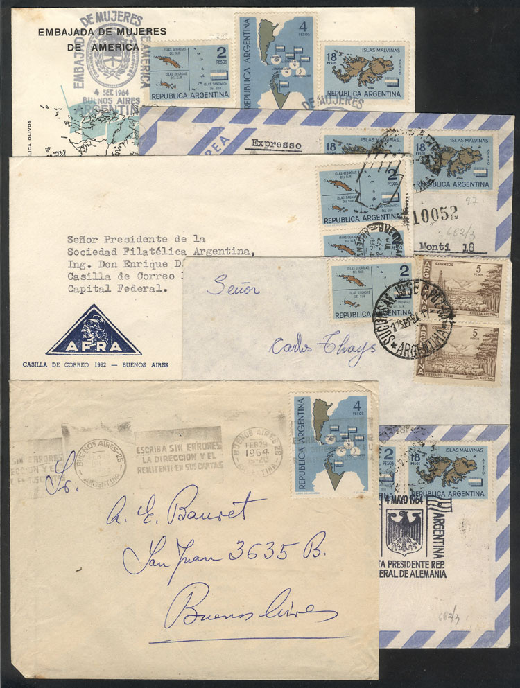 Lot 1447 - Argentina postal history - Guillermo Jalil - Philatino Auction # 2348 ARGENTINA: General auction with material of all periods, including rarities Lot 1447 - Argentina postal history - Guillermo Jalil - Philatino Auction # 2348 ARGENTINA: General auction with material of all periods, including rarities