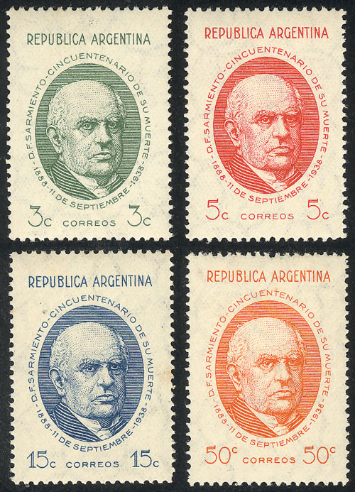 Lot 553 - Argentina general issues -  Guillermo Jalil - Philatino Auction # 2348 ARGENTINA: General auction with material of all periods, including rarities