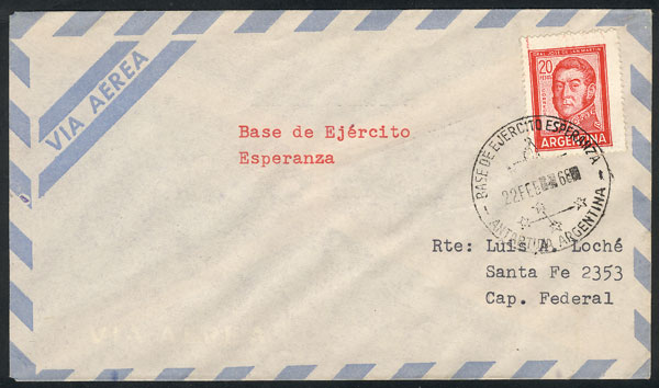 Lot 15 - argentine antarctica postal history - Guillermo Jalil - Philatino Auction # 2348 ARGENTINA: General auction with material of all periods, including rarities Lot 15 - argentine antarctica postal history - Guillermo Jalil - Philatino Auction # 2348 ARGENTINA: General auction with material of all periods, including rarities