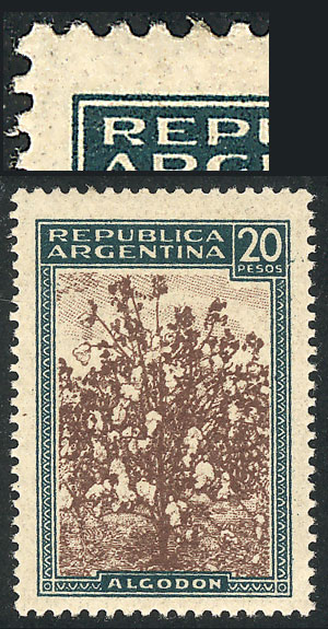 Lot 551 - Argentina general issues -  Guillermo Jalil - Philatino Auction # 2348 ARGENTINA: General auction with material of all periods, including rarities