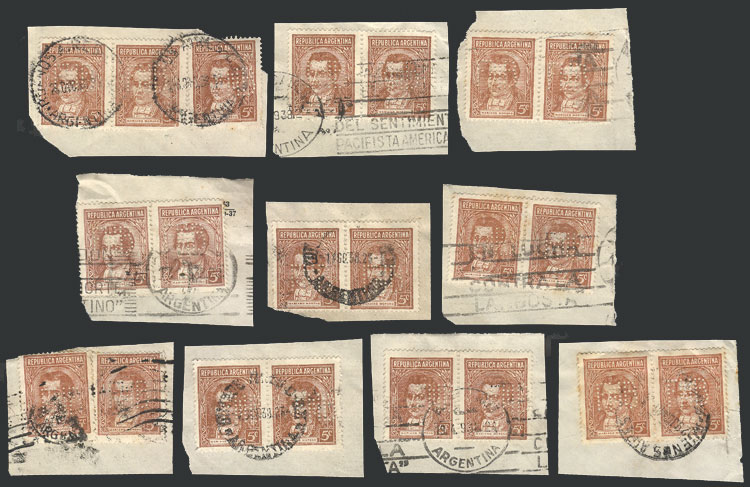 Lot 1506 - Argentina Lots and Collections - Guillermo Jalil - Philatino Auction # 2348 ARGENTINA: General auction with material of all periods, including rarities Lot 1506 - Argentina Lots and Collections - Guillermo Jalil - Philatino Auction # 2348 ARGENTINA: General auction with material of all periods, including rarities