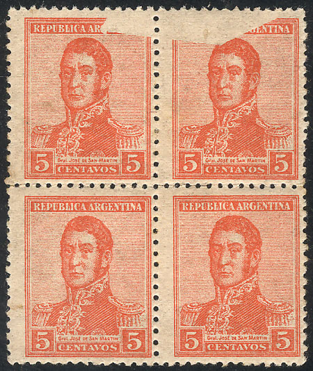Lot 381 - Argentina general issues - Guillermo Jalil - Philatino Auction # 2348 ARGENTINA: General auction with material of all periods, including rarities Lot 381 - Argentina general issues - Guillermo Jalil - Philatino Auction # 2348 ARGENTINA: General auction with material of all periods, including rarities