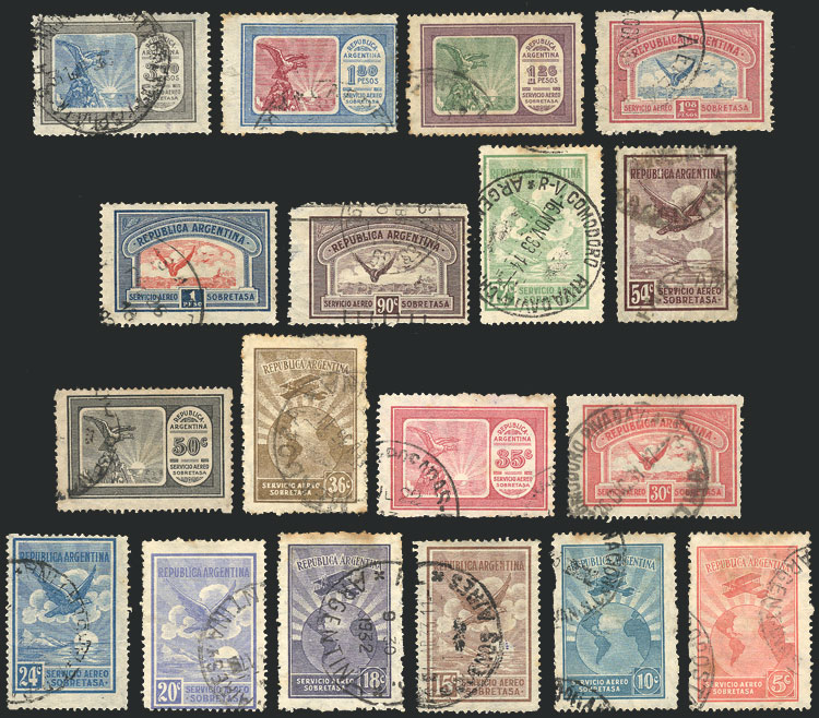 Lot 1057 - Argentina airmail - Guillermo Jalil - Philatino Auction # 2348 ARGENTINA: General auction with material of all periods, including rarities Lot 1057 - Argentina airmail - Guillermo Jalil - Philatino Auction # 2348 ARGENTINA: General auction with material of all periods, including rarities