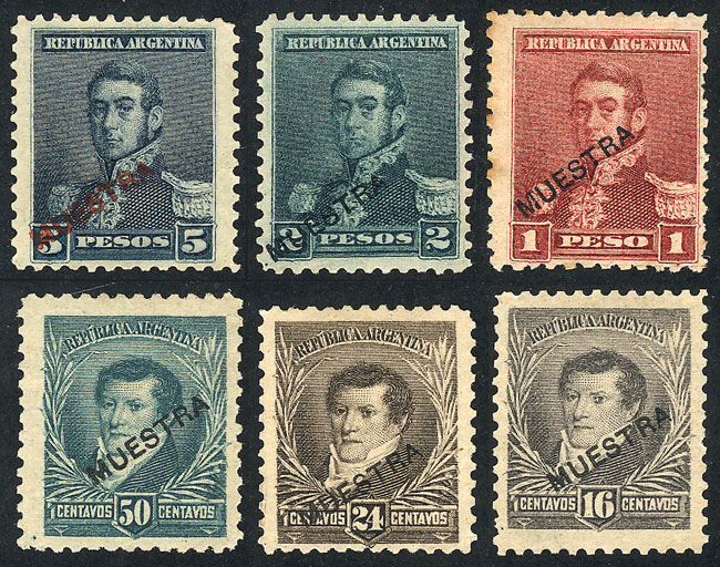 Lot 268 - Argentina general issues - Guillermo Jalil - Philatino Auction # 2348 ARGENTINA: General auction with material of all periods, including rarities Lot 268 - Argentina general issues - Guillermo Jalil - Philatino Auction # 2348 ARGENTINA: General auction with material of all periods, including rarities