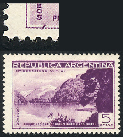 Lot 563 - Argentina general issues -  Guillermo Jalil - Philatino Auction # 2348 ARGENTINA: General auction with material of all periods, including rarities