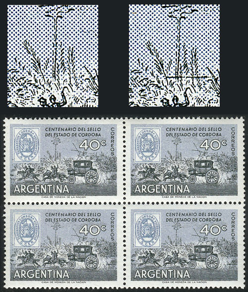Lot 714 - Argentina general issues -  Guillermo Jalil - Philatino Auction # 2348 ARGENTINA: General auction with material of all periods, including rarities