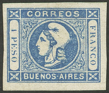 Lot 3 - Argentina cabecitas - Guillermo Jalil - Philatino Auction # 2349 ARGENTINA: Special end-of-the year auction Lot 3 - Argentina cabecitas - Guillermo Jalil - Philatino Auction # 2349 ARGENTINA: Special end-of-the year auction