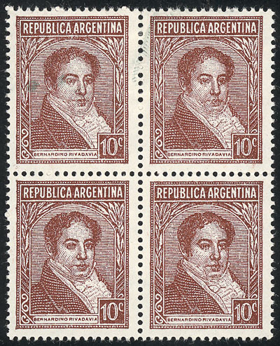 Lot 483 - Argentina general issues - Guillermo Jalil - Philatino Auction # 2401 ARGENTINA: Lot 483 - Argentina general issues - Guillermo Jalil - Philatino Auction # 2401 ARGENTINA: