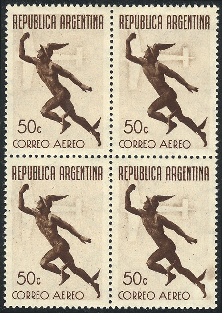 Lot 1124 - Argentina airmail - Guillermo Jalil - Philatino Auction # 2401 ARGENTINA: Lot 1124 - Argentina airmail - Guillermo Jalil - Philatino Auction # 2401 ARGENTINA: