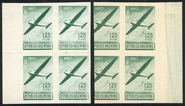 Lot 1125 - Argentina airmail - Guillermo Jalil - Philatino Auction # 2401 ARGENTINA: Lot 1125 - Argentina airmail - Guillermo Jalil - Philatino Auction # 2401 ARGENTINA: