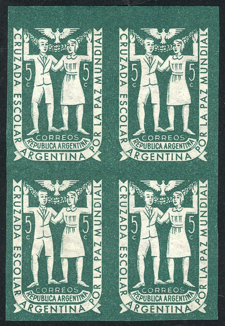 Lot 609 - Argentina general issues -  Guillermo Jalil - Philatino Auction # 2401 ARGENTINA: 