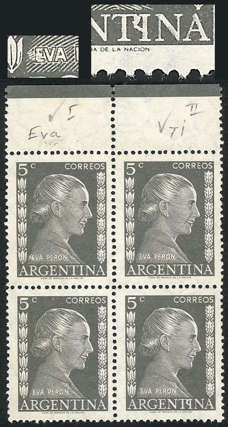 Lot 635 - Argentina general issues -  Guillermo Jalil - Philatino Auction # 2401 ARGENTINA: 