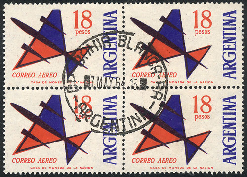 Lot 1133 - Argentina airmail -  Guillermo Jalil - Philatino Auction # 2401 ARGENTINA: 